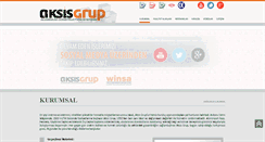 Desktop Screenshot of aksisgrup.com.tr